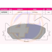 Колодки пер TOY CAMRY V40 06-V50 11-LEX ES 240350 06- <b>4U 4UP03948</b>