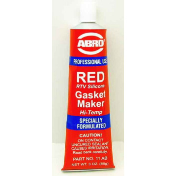 Герметик -прокладка ABRO Masters красный (85г) до 343 °С-1