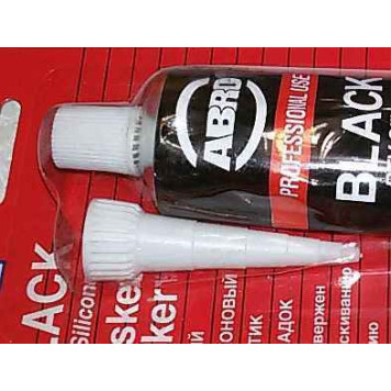 Герметик -прокладка ABRO Masters черный (85г)-1