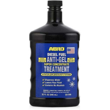 Антигель для дизельного топлива, 946мл ABRO DA946