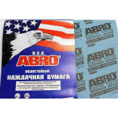 Бумага наждачная влагостойкая Р180 28х23см ABRO SA180100