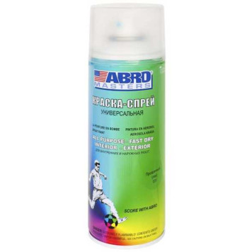 Лак универсальный прозрачный акриловый ABRO SP-031-AM-R аэрозоль (400 мл)