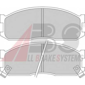 Комплект тормозных колодок, дисковый тормоз <b>A.B.S. 36642/1</b>