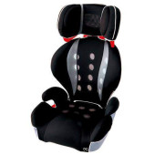 Кресло детское автомобильное Saratto Highback Junior Quattro, группа 2/3, черно-серое AILEBEBE ALJ205