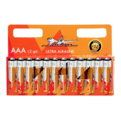 Батарейки LR03/AAA щелочные 12 шт. <b>AIRLINE AAA-12</b>