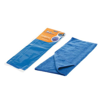 Салфетка из микрофибры двухсторонняя синяя (35*40 см) <b>AIRLINE AB-A-01</b>