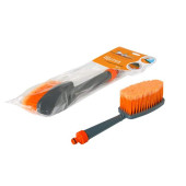Щетка для мытья с насадкой для шланга с мягкой распушенной щетиной (33 см) AIRLINE AB-J-02