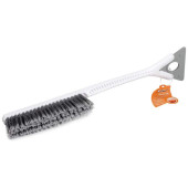 Щетка от снега и льда с мягкой распушенной щетиной (52 см) + съемный скребок <b>AIRLINE AB-R-11R</b>