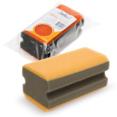 Губка поролоновая для мойки кузова фигурная "рельс" с коралловым слоем AIRLINE AB-T-02