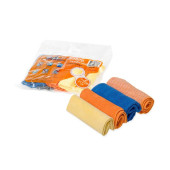 Набор салфеток " рулончики" из микрофибры (4шт., 20*20 см) <b>AIRLINE AB-V-02</b>