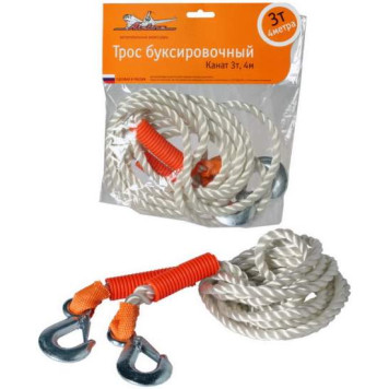 Трос буксировочный канат 3 т, 4 м <b>AIRLINE ACA-01</b>