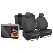 Чехлы модельные ВАЗ 2123 Нива Шевроле (2018-) Лима экокожа перфорированная (13 предметов) раздельные спинка и сиденье черный <b>AIRLINE ACCS-L-56</b>