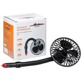 Вентилятор 12,5 см на гибкой штанге в прикуриватель пластик 12В <b>AIRLINE ACF-12-02</b>