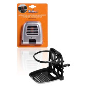 Держатель напитков на дефлектор, складной, черный/серый <b>AIRLINE ACH-D-001</b>