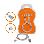 Зарядный универсальный датакабель для Iphone/IPad с магнитным коннектором <b>AIRLINE ACH-I6M-17</b>