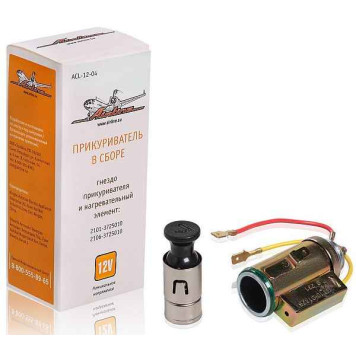 Прикуриватель ВАЗ 2106 в сборе <b>AIRLINE ACL-12-04</b>-1