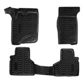 Ковры в салон (3D) Chevrolet Niva (2002-)компл. 4 шт., высокий борт, полимерные, черные <b>AIRLINE ACM-PS-01</b>