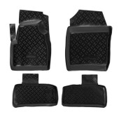 Ковры в салон UAZ Patriot (2005-14) компл. 4 шт., высокий борт, полимерные, черные <b>AIRLINE ACM-PS-10</b>