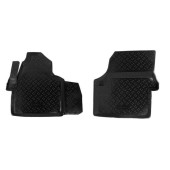 Ковры в салон передние Mercedes-Benz Sprinter (W906) /VW Crafter (2006-) компл. 2 шт., высокий борт, полимерные, черные <b>AIRLINE ACM-PS-44</b>