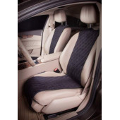 Накидки " Алькантара" , передние (2 шт.), черные <b>AIRLINE ACS-F-01</b>