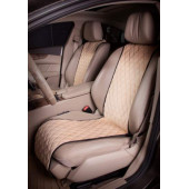 Накидки " Алькантара" , передние (2 шт.), бежевые <b>AIRLINE ACS-F-03</b>