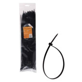 Хомут-стяжка 4,8х400 мм нейлоновый черный AIRLINE ACT-N-30