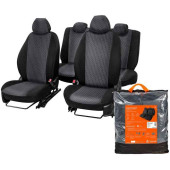 Чехлы модельные ВАЗ 2108-21099, 2115, 2131 жаккард черный <b>AIRLINE ADSC008</b>