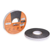 Лента двусторонняя клейкая (скотч), 12 мм*5 м, вспененная основа, черная AIRLINE ADS-F-02