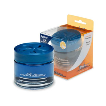 Ароматизатор банка " Галактика" морской сквош (синий цвет) <b>AIRLINE AF-A01-SM</b>