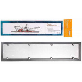 Рамка номерного знака Антивандальная металлическая хром