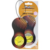 Ароматизатор подвесной гелевый " Восьмерка" пина колада <b>AIRLINE AF-D01-PC</b>