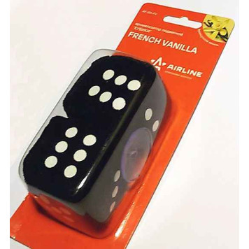 Ароматизатор подвесной "Кубики" французская ваниль AIRLINE AFI01FV