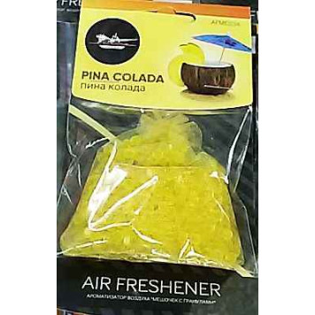 Ароматизатор подвесной Мешочек с гранулами AIRLINE AFME034 пина колада-1