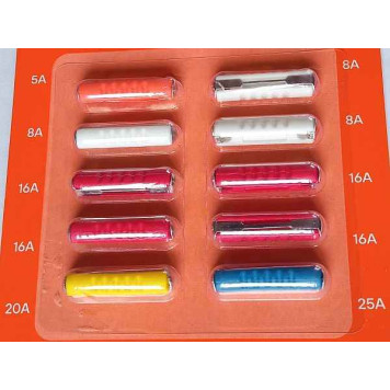 Предохранители цилиндрические 5-25A AIRLINE AFU-V-01-1