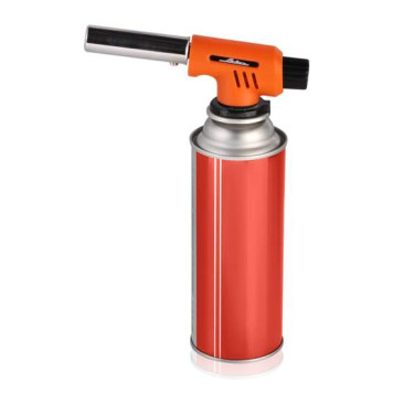 Газовая горелка с пьезоподжигом на цанговый баллон, анти-вспышка, 15,5*5,5*4 см <b>AIRLINE AGT-02</b>-1