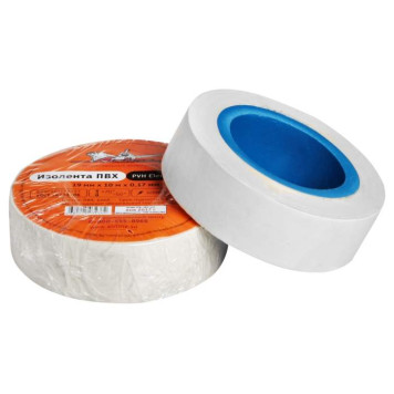 Изолента ПВХ, белая, 19 мм*10 м <b>AIRLINE AIT-P-14</b>
