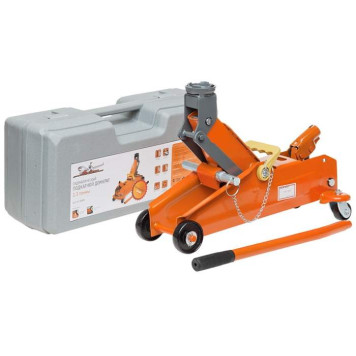 Домкрат подкатной 2.3т в кейсе (MIN - 140 мм, MAX - 350 мм) <b>AIRLINE AJ-2.3F-350PK</b>