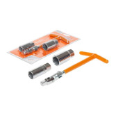 Ключ свечной 16мм + 21мм с карданом AIRLINE AK-S-01