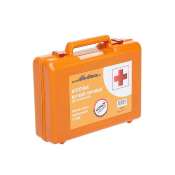 Аптечка автомобильная в пластиковом футляре (Соответствует требованиям ГИБДД) <b>AIRLINE AM-02</b>