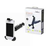 Держатель мобильного телефона/навигатора AIRLINE AMS-F-02 в прикуриватель с зарядкой USB