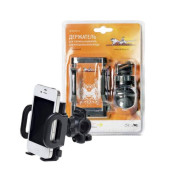 Держатель для телефона/навигатора для мотоцикла/велосипеда раздвижной <b>AIRLINE AMS-U-05</b>