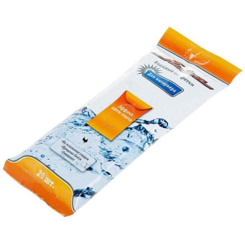 Салфетки влажные для автосалона и интерьера (20 шт.) <b>AIRLINE AN-S-01</b>