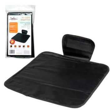 Накидка защитная под детское автокресло, цвет черный, 46*48см <b>AIRLINE AO-CS-21</b>