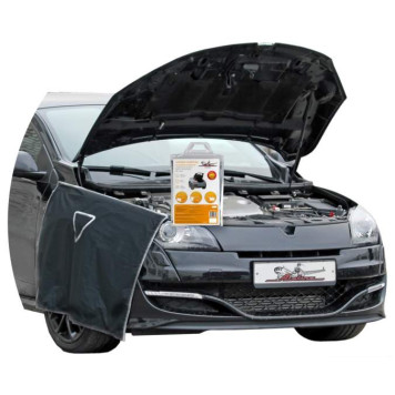 Накидка защитная на бампер и крылья 100*72см, цвет черный <b>AIRLINE AO-PC-17</b>