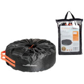 Набор чехлов на колеса R18-22 комплект 4 шт., цвет черный/оранжевый <b>AIRLINE AO-WC-12</b>