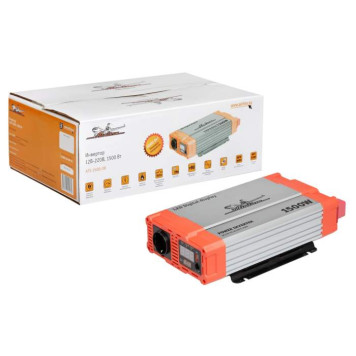 Инвертор 12В-220В, 1500 Вт AIRLINE API-1500-08