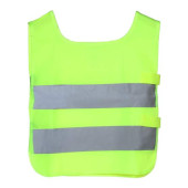 Жилет со светоотражающими полосами, детский, р. 30-34 (58*41 см), желтый <b>AIRLINE ARW-CV-01</b>