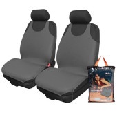 Чехлы-майки "F-2" передние(2 шт.), цвет серый, материал полиэстер <b>AIRLINE ASC-F2</b>