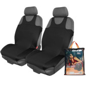 Чехлы-майки " F-3" передние(2 шт.), комбинированные, цвет черный, полиэстер <b>AIRLINE ASC-F3</b>