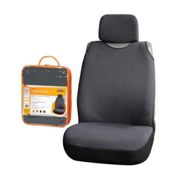 Чехол-майка "Сио" передняя(1шт.), цвет серый, материал велюр <b>AIRLINE ASC-SS-11</b>